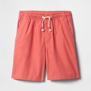 NWOT GAP Kids Relaxed Pull-On Shorts Red watermelon ice XS 4-5